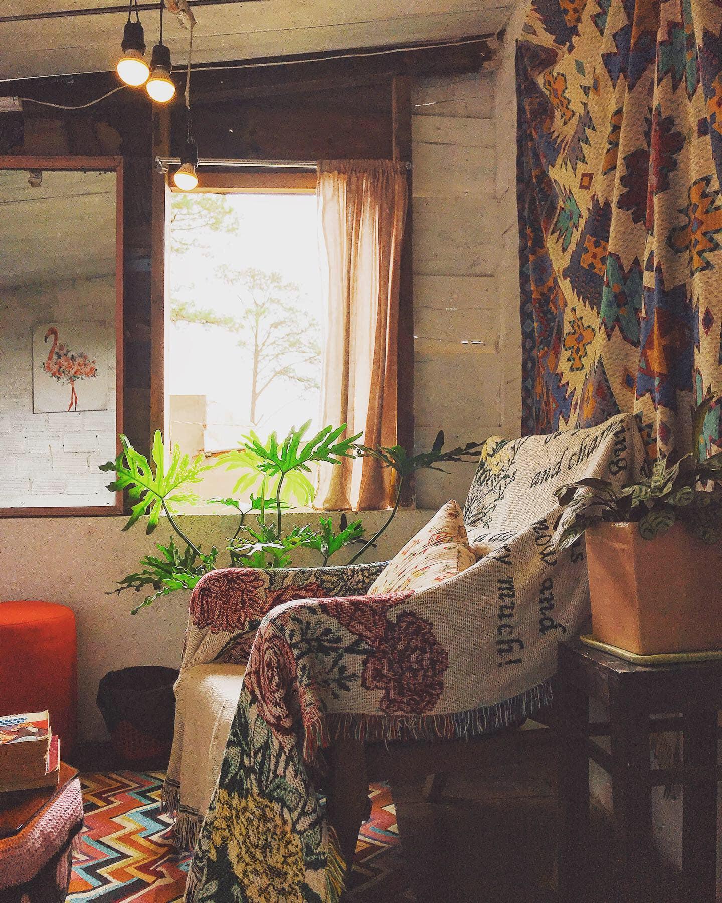 thiết kế homestay phong cách Bohemian nội thất